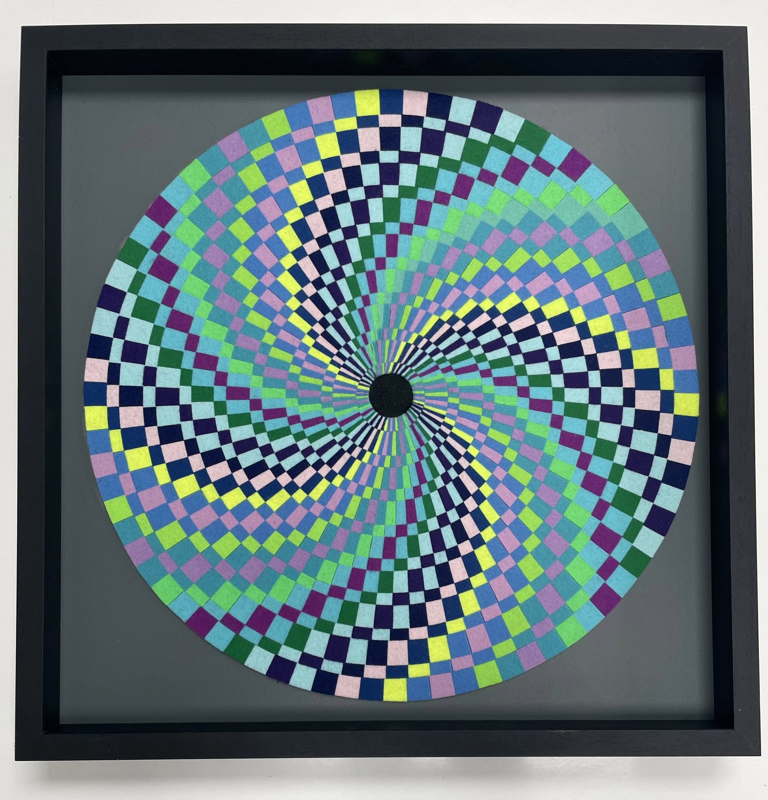 mini felt swirl 5 — Sena Shah Artwork